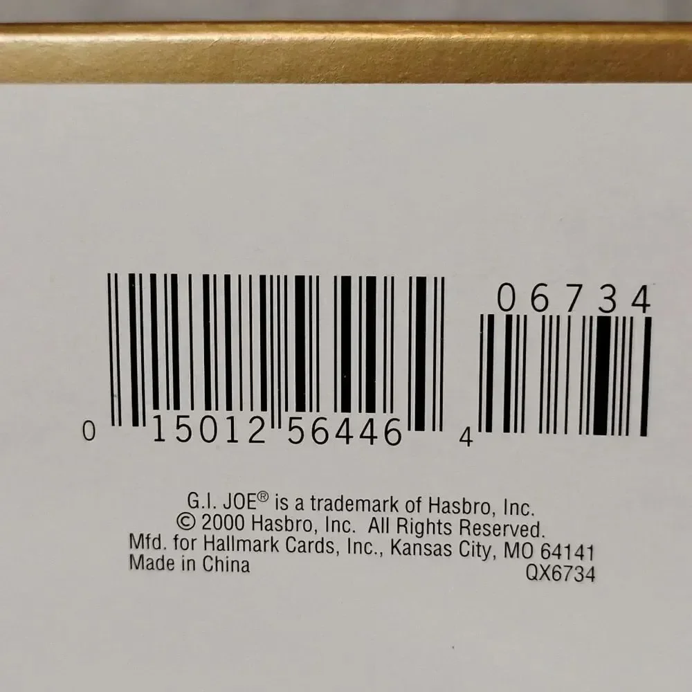 Hallmark gi joe